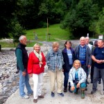 Odhajanje ob sotočju Idrijce in Bele